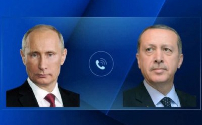 Putin, Erdoğan discuss situation in Syria’s Afrin
