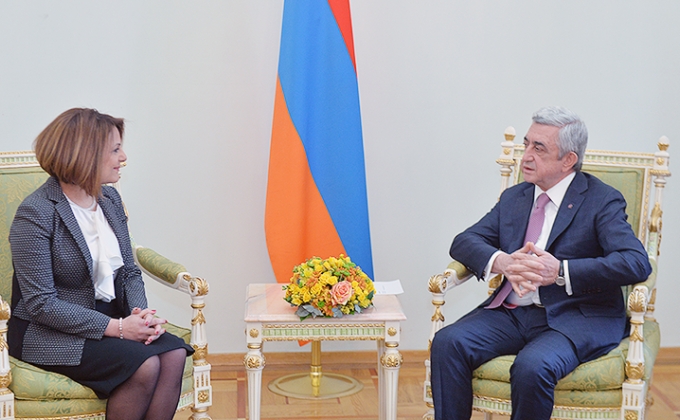 Президент Серж Саргсян подтвердил желание Армении углублять отношения с Мальтой