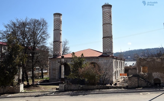 Renovation of Shushi’s Persian Mosque financed by Kazakh businessman