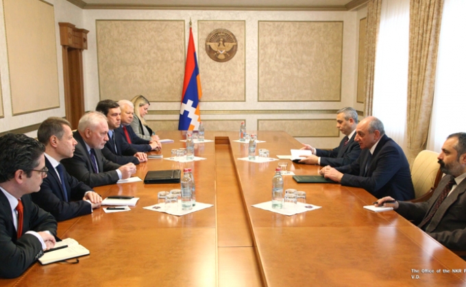 Artsakh Republic President received OSCE Minsk Group co-chairs