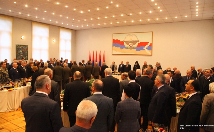 Official reception dedicated to Artsakh Revival Day held in Stepanakert