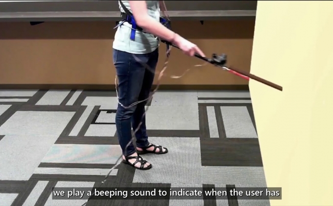 Инженеры Microsoft разработали VR-трость для слепых