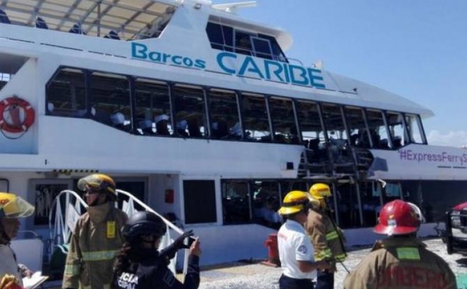 При взрыве на туристическом судне в Мексике пострадали 25 человек