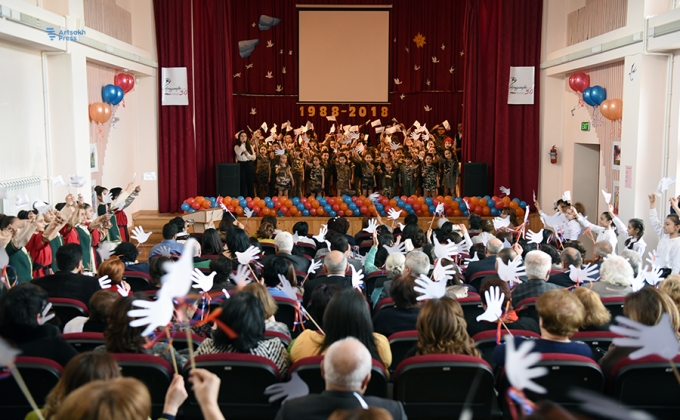 Event dedicated to 30th anniversary of Artsakh Movement held in Stepnakert (Photos)