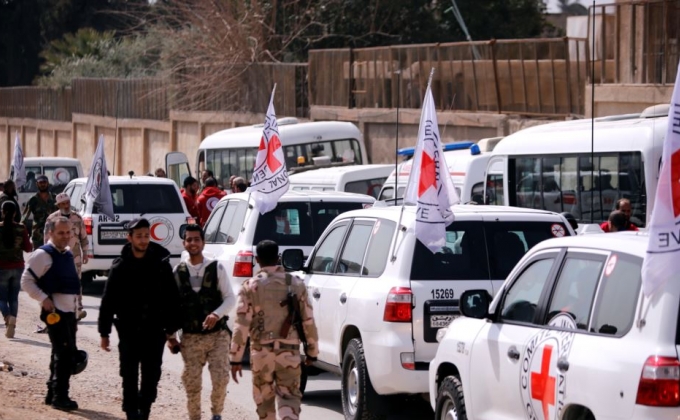 ICRC ceases humanitarian aid deliveries to East Ghouta amid worsening security conditions