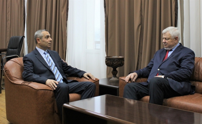 Foreign Minister of the Artsakh Republic Received Personal Representative of the OSCE Chairperson-in-Office