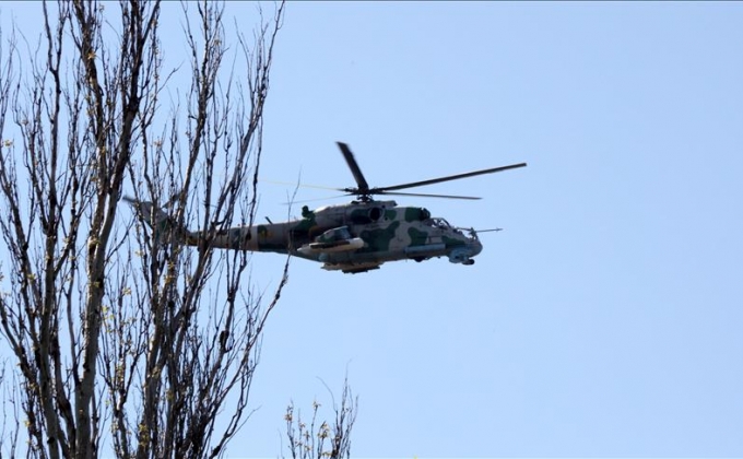 Helicopter crashes in Chechen mountains