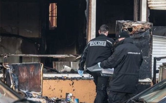 Unknown persons set fire to a mosque and Turkish cultural center in Berlin