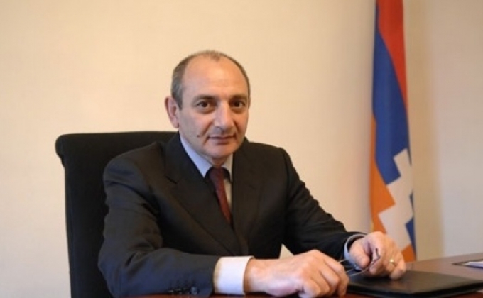 Artsakh President arrives in US