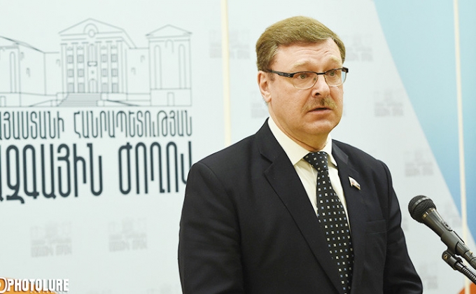 Russia will not continue supplying weapons to Azerbaijan with the same scale it did before April 2016 - Konstantin Kosachev
