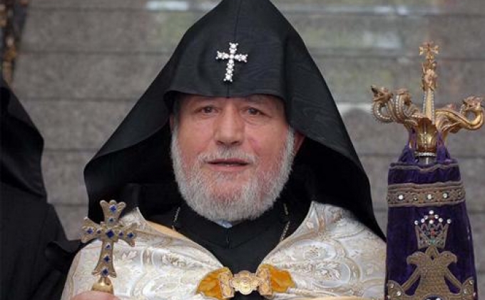 Католикос всех армян Гарегин II освятит армянскую церковь в Днепре