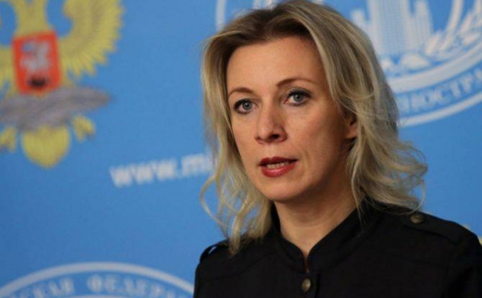 Захарова: Россия обсуждает нагорно-карабахское урегулирование с целым рядом партнеров