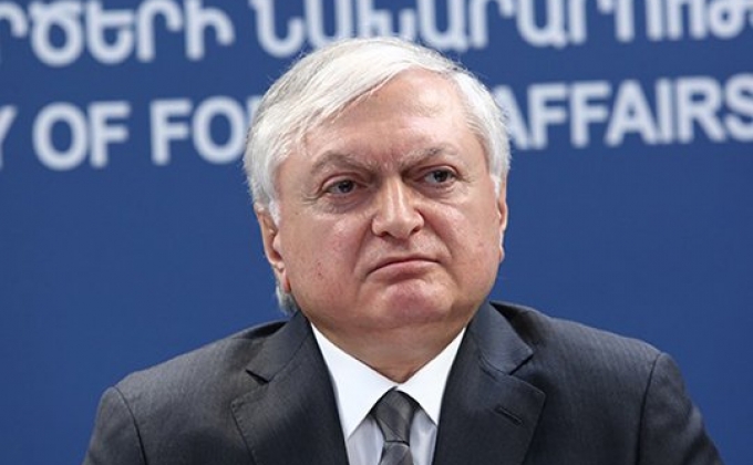 For centuries Armenian people constituted unique part of Middle East mosaic, says FM Nalbandian