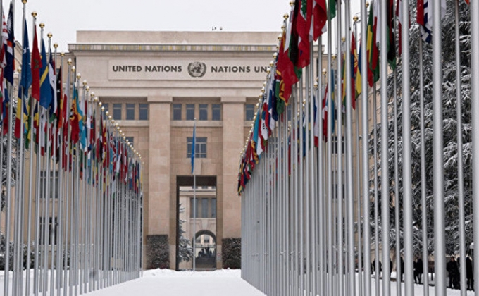Массовая забастовка в офисе ООН