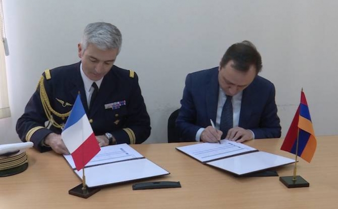 Ստորագրվել է պաշտպանության բնագավառում հայ-ֆրանսիական համագործակցության 2018 թվականի ծրագիրը