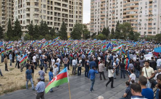 Ադրբեջանական ընդդիմությունը արտահերթ նախագահական ընտրությունների դեմ ուղղված հաջորդ հանրահավաքը նշանակել է մարտի 31-ին  

