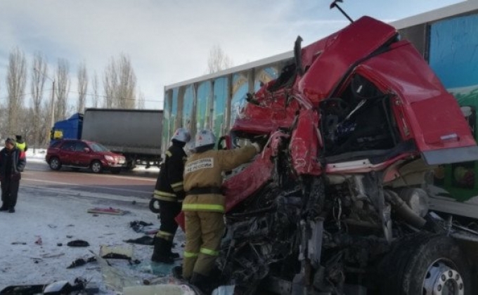 Armenia passenger van involved in major crash in Russia, there are dead and injured
