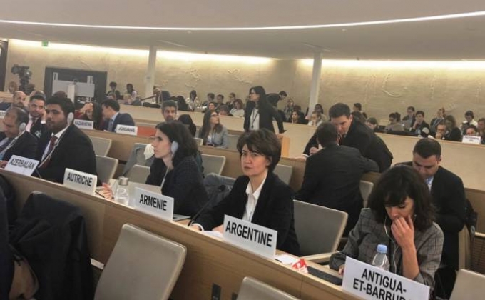 ՄԱԿ-ի Մարդու իրավունքների խորհուրդը կոնսենսուսով ընդունել է Հայաստանի ներկայացրած Ցեղասպանության կանխարգելման բանաձևը
