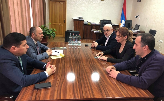 Левон Григорян и его армянские коллеги обсудили пути развития виноделия в Арцахе