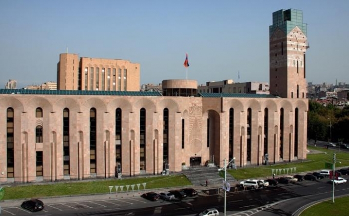 False bomb threat at Yerevan City Hall as security agencies complete search