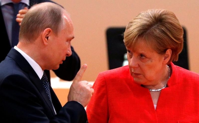 Merkel, Putin agree must focus on political process for Syria: Germany
