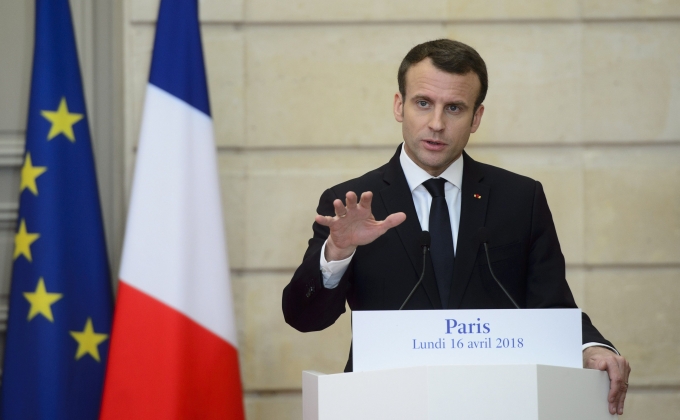 France to conduct dialogue with Russia to find inclusive solution in Syria — Macron

