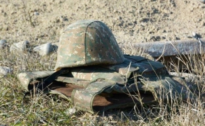 В Карабахе погиб военнослужащий
