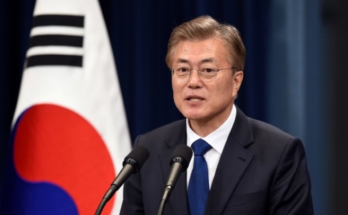 South Korea's Moon says North seeking 'complete denuclearization'