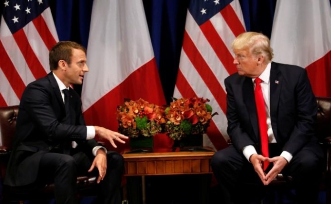 Trump, France's Macron to discuss Iran nuclear deal next week