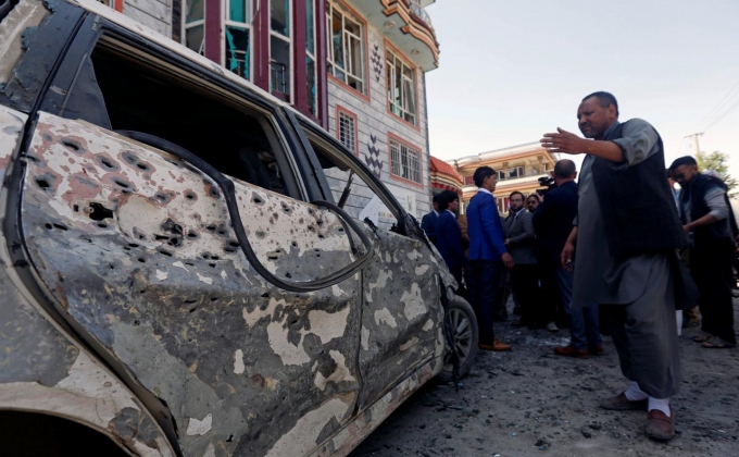 Blast at election center in Afghan capital kills more than 50