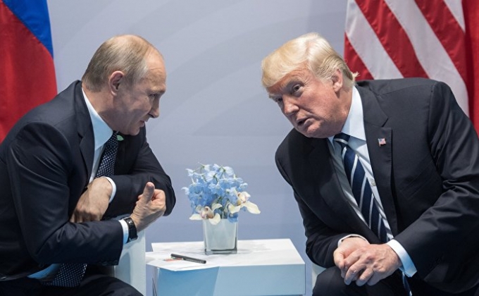 Trump congratulates Putin on inauguration