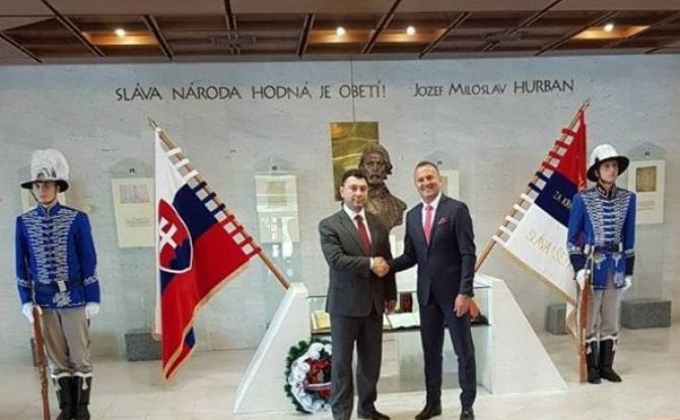 Artsakh has right to independence as much as Slovakia, Armenia and Azerbaijan – Vice Speaker Sharmazanov