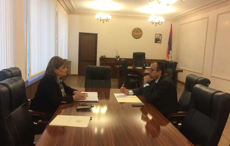 Armenia’s Minister of Health is in Artsakh on working visit