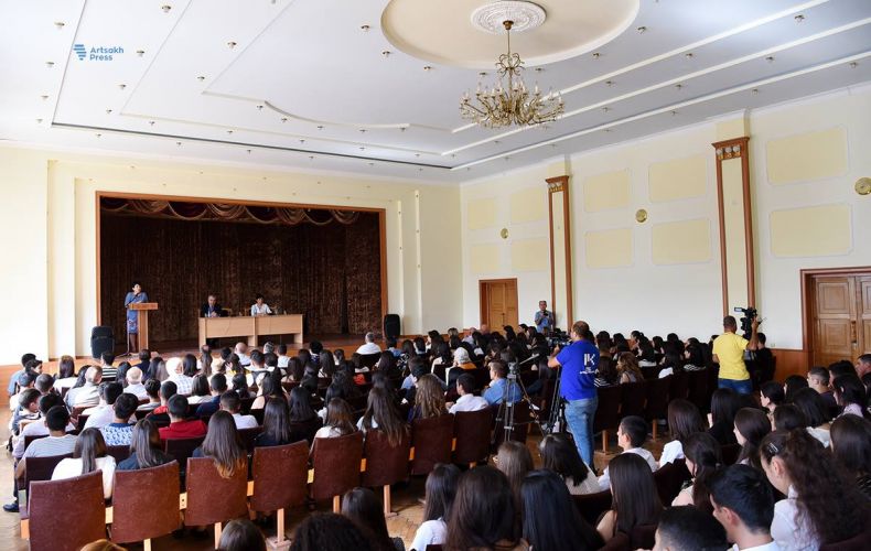 Lesson of Courage was held in Artsakh State University