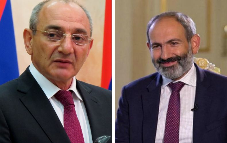 Bako Sahakyan congratulates Armenia’s Pashinyan on convincing victory in early parliamentary elections