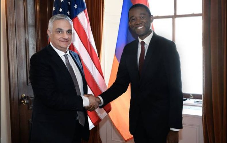 Armenian Deputy PM meets with United States Deputy Secretary of the Treasury in Washington D.C.