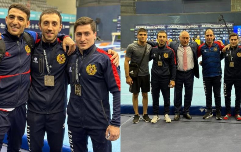 Армянские гимнасты завоевали 3 золотые медали на World Challenge Cup в Хорватии