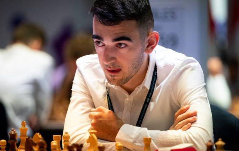 Armenia’s Hayk Martirosyan sole leader in the European Rapid and Blitz Chess Championship