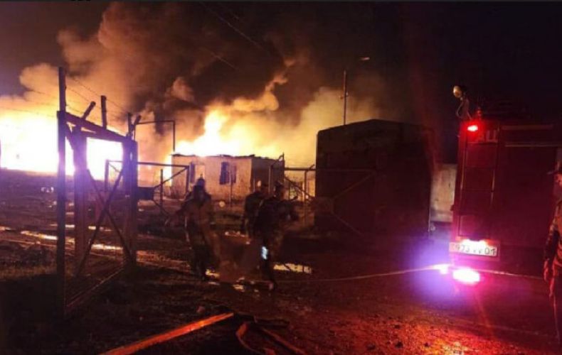 Следственный комитет: В результате взрыва на складе бензина в Степанакерте погибли 218 человек
