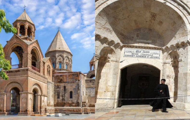 Первопрестольный Св. Эчмиадзин осуждает насильственные действия в отношении Иерусалимского Патриархата и армянской общины