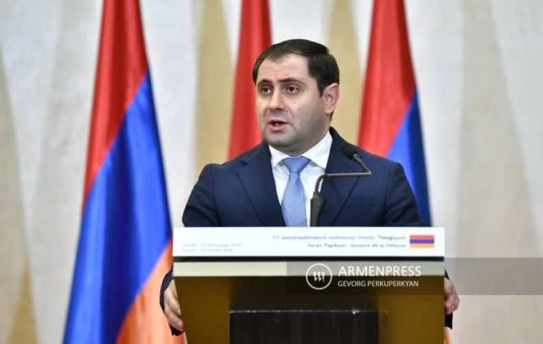 Папикян: Военное сотрудничество Армении и Франции с этого года основывается на четком планировании