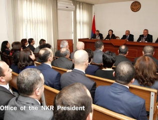 20 января Президент Республики Арцах Бако Саакян посетил Верховный суд НКР