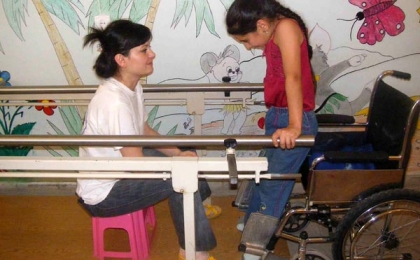The Lady Cox Rehabilitation Centre in Stepanakert is staffed by highly skilled professionals
