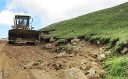 Armenia-Karabakh highway construction launches
