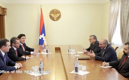 Президент Бако Саакян принял депутата Европейского парламента