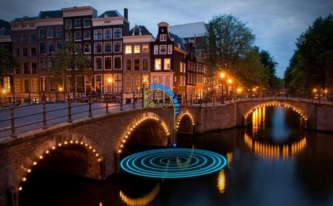 Фестиваль света в Амстердаме продлится 50 дней