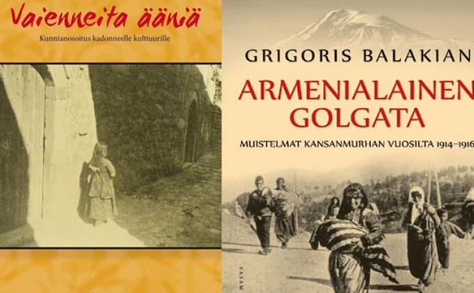 Ֆինլանդիայում լույս են տեսել Հայոց ցեղասպանության մասին գրքեր 

 




