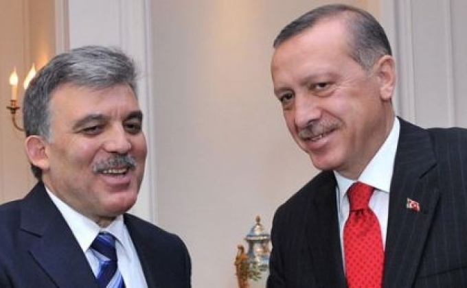 
Erdogan and Gul meet in Turkey’s Parliament
