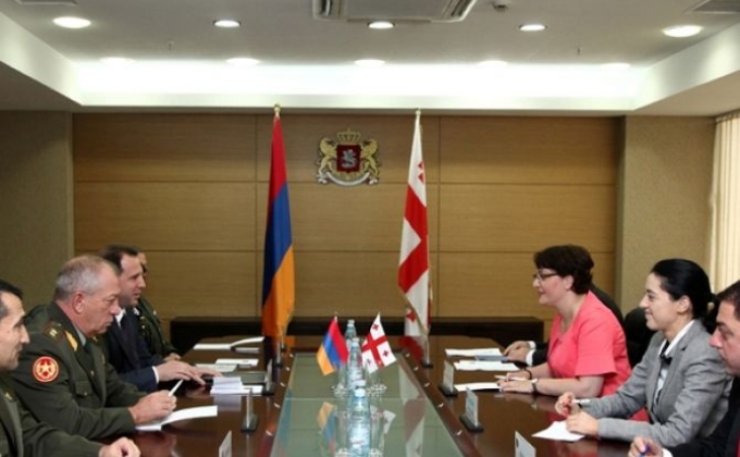 Armenia and Georgia to deepen cooperation on military education