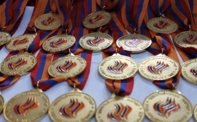 The Yerevan team topped the medal standings: Pan-Armenian Games